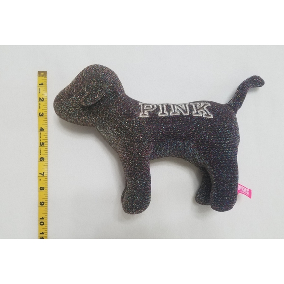 VS Pink Large Lurex Glitter Dog - Picture 7 of 8